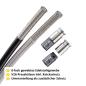 Preview: Steel braided brake line set (A4762-VH), Alfa 155 2.0 TWIN SPARK 16V